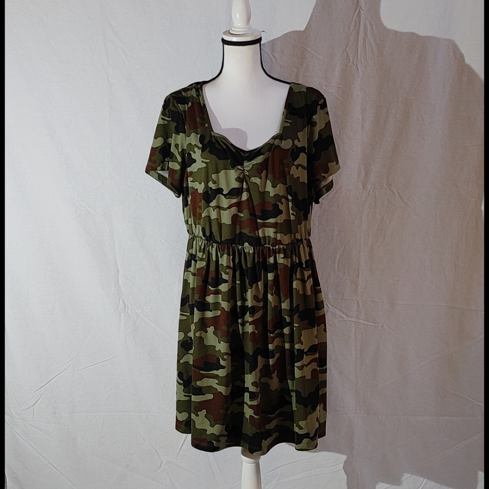 True Craft Camo Dress